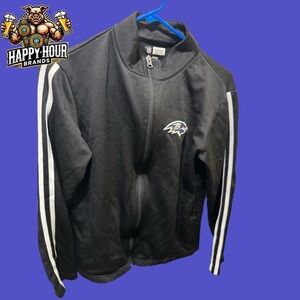 Baltimore Ravens Jacket NFL Team Apparel Full Zip  Fleece Lined Men’s S Small